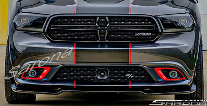 Custom Dodge Durango  SUV/SAV/Crossover Front Lip/Splitter (2014 - 2020) - $550.00 (Part #DG-023-FA)